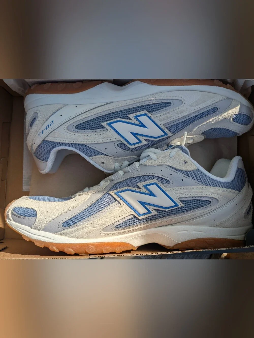 NICE New Balance 204L Grey/Blue M7.5/W9